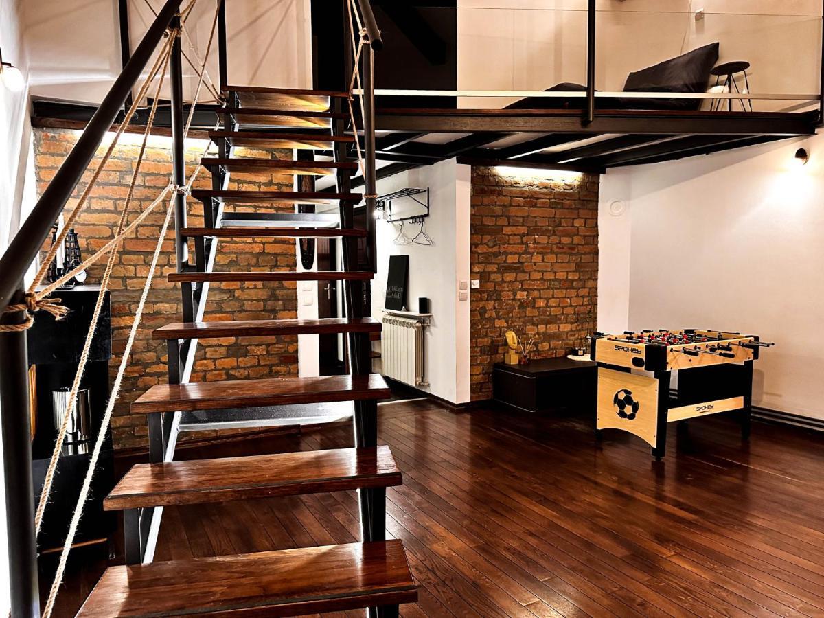 Apartment Loft Sava View Old Town Renovated Belgrade
